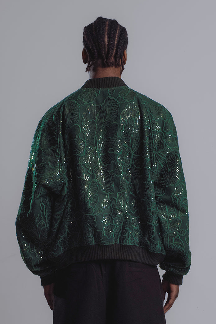 IYE GREEN BOMBER REVERSIBLE