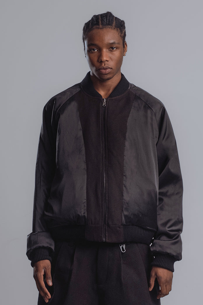 IYE BLACK BOMBER REVERSIBLE