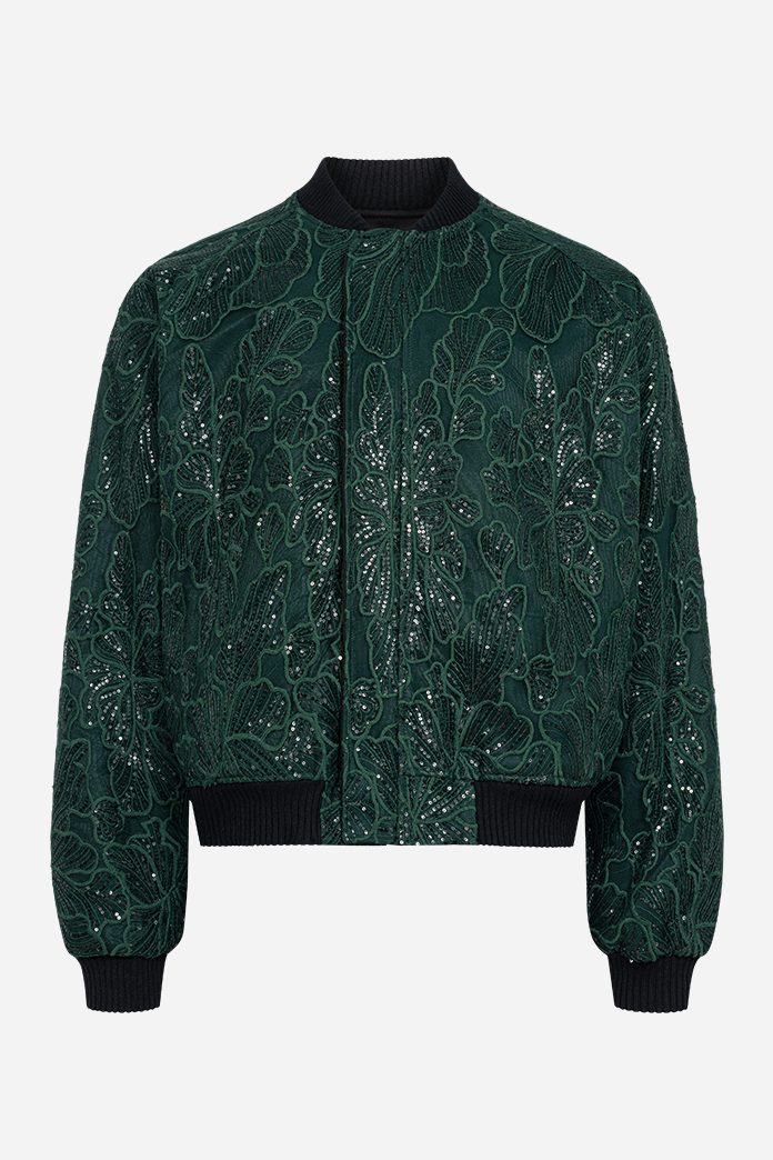 IYE GREEN BOMBER REVERSIBLE