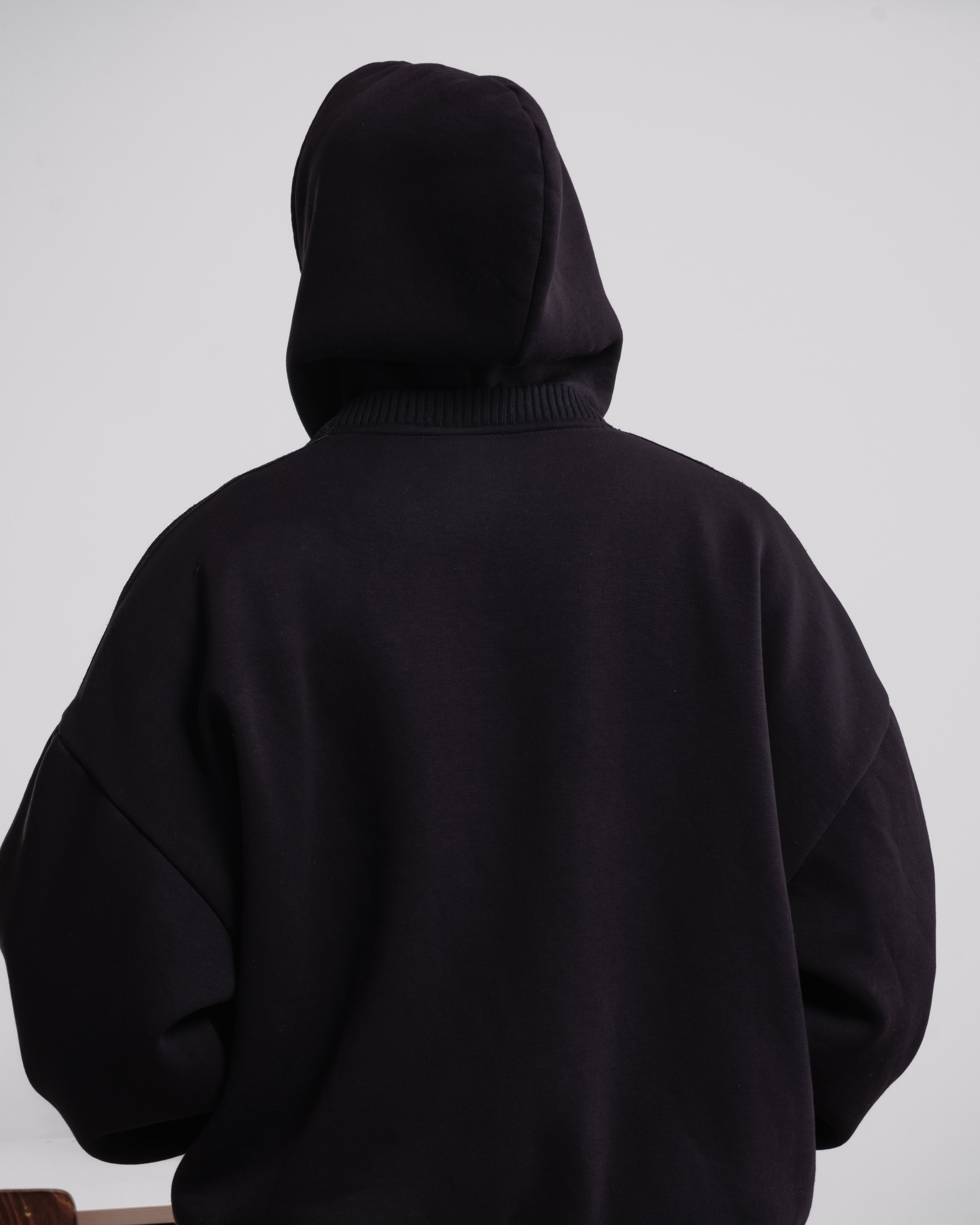 KAFTAN HOODIE BLACK