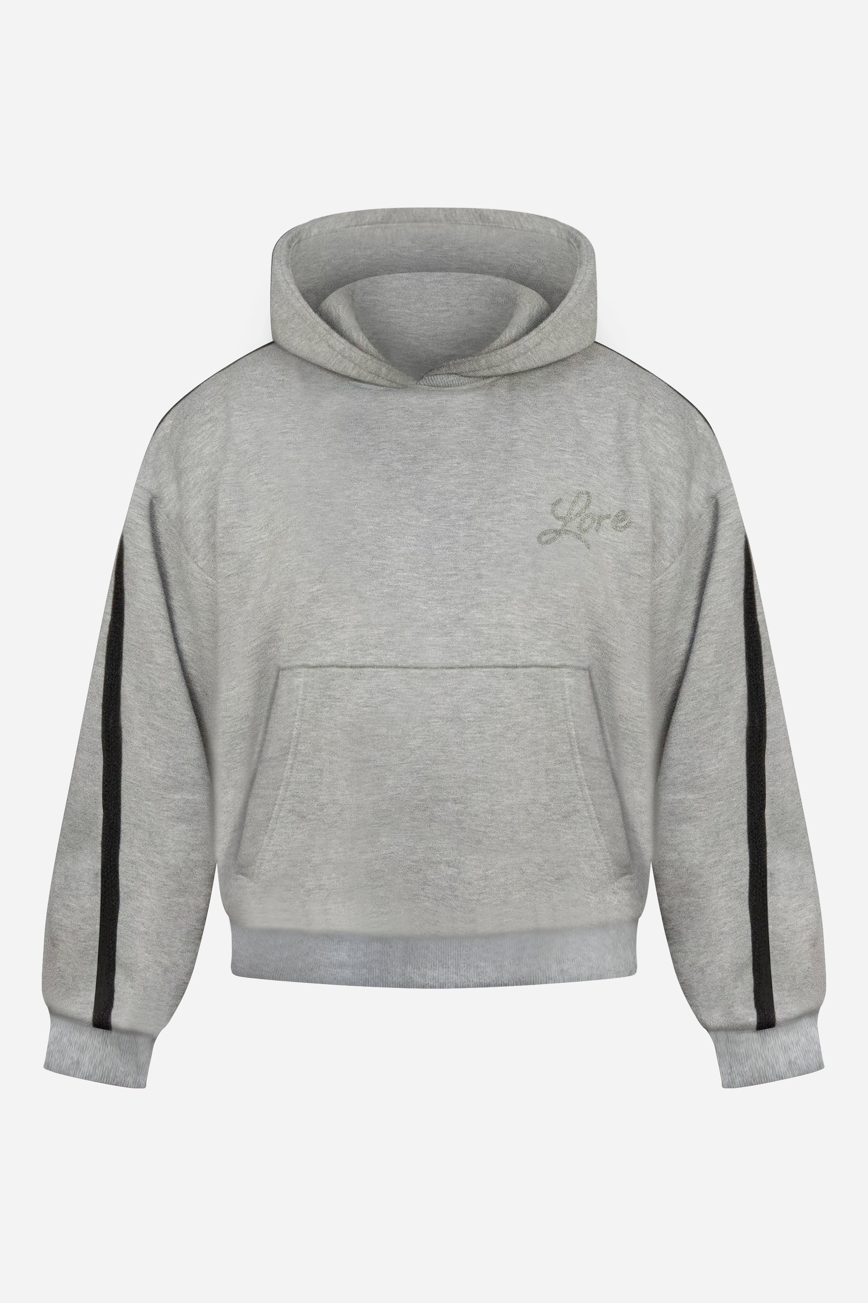 KAFTAN HOODIE GREY