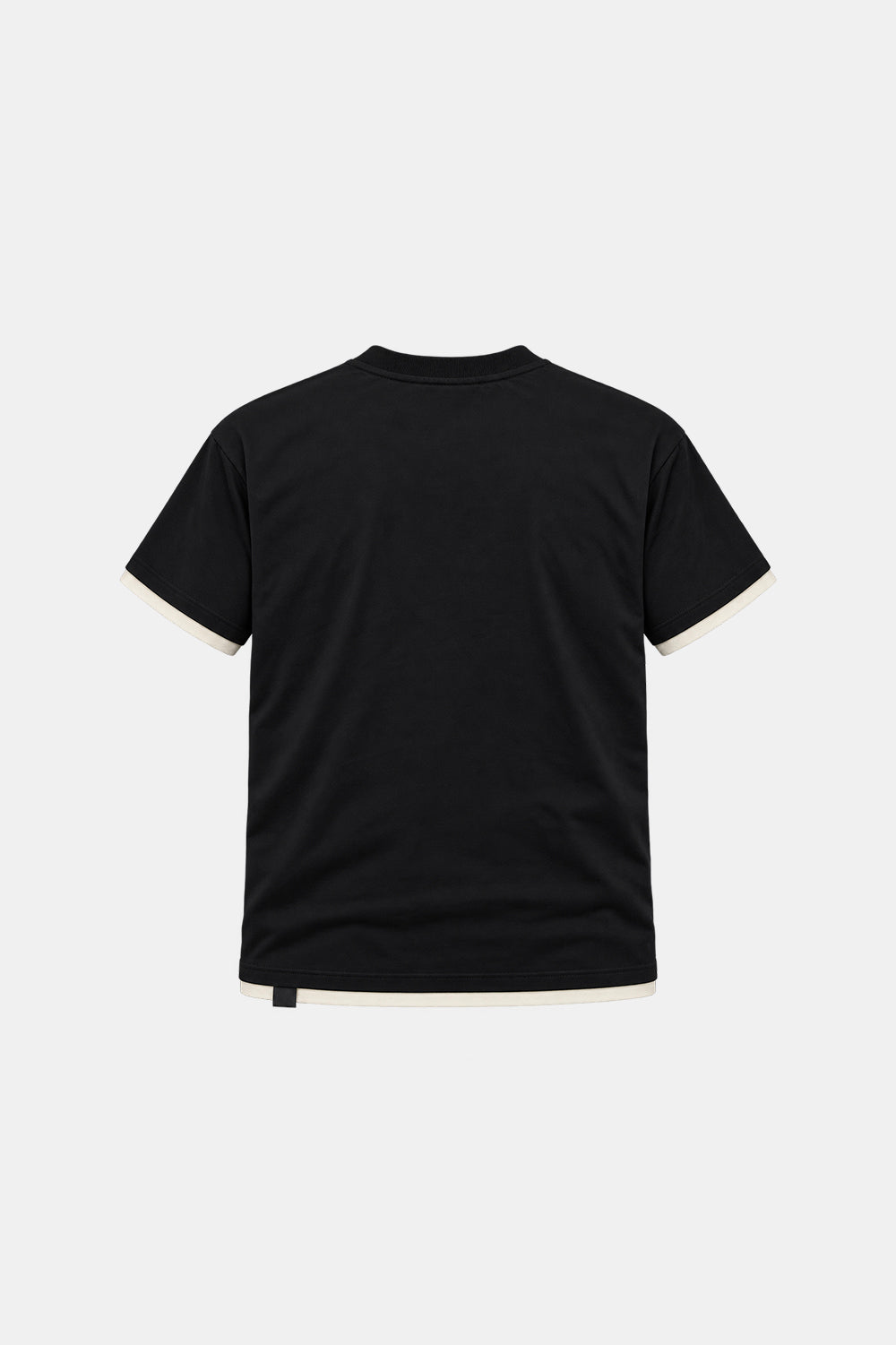 Two-Layer T-Shirt Black